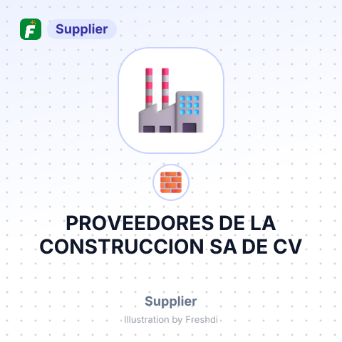 PROVEEDORES DE LA CONSTRUCCION SA DE CV – summary card, no photo uploaded yet