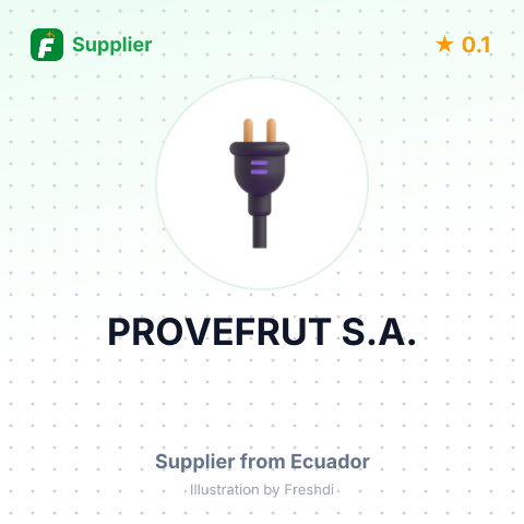 PROVEFRUT S.A. – summary card, no photo uploaded yet