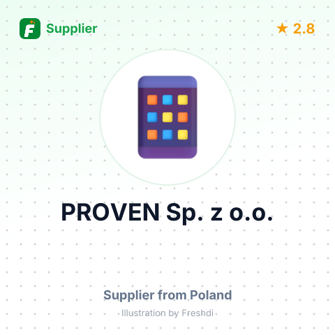 PROVEN Sp. z o.o. – summary card, no photo uploaded yet