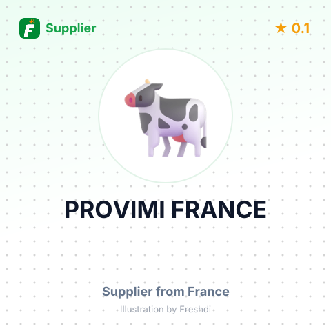 PROVIMI FRANCE – summary card, no photo uploaded yet