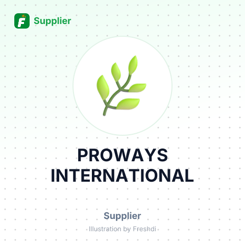 PROWAYS INTERNATIONAL – summary card, no photo uploaded yet