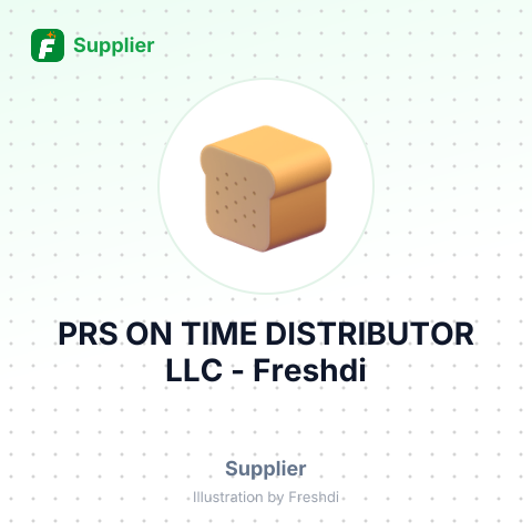 PRS ON TIME DISTRIBUTOR LLC – summary card, no photo uploaded yet