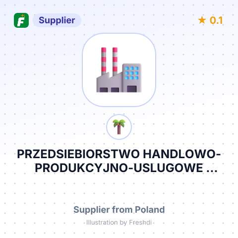 PRZEDSIEBIORSTWO HANDLOWO-PRODUKCYJNO-USLUGOWE INTERFOOD – summary card, no photo uploaded yet