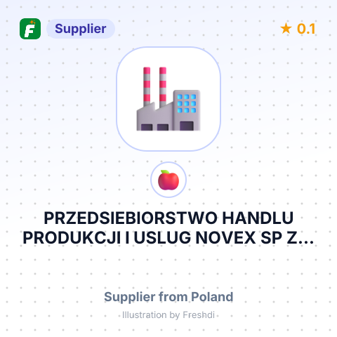 PRZEDSIEBIORSTWO HANDLU PRODUKCJI I USLUG NOVEX SP Z O O – summary card, no photo uploaded yet