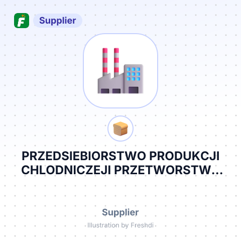 PRZEDSIEBIORSTWO PRODUKCJI CHLODNICZEJI PRZETWORSTWA ROLNO – summary card, no photo uploaded yet