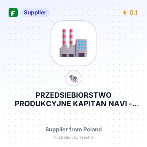 PRZEDSIEBIORSTWO PRODUKCYJNE KAPITAN NAVI - ZAKLAD – summary card, no photo uploaded yet