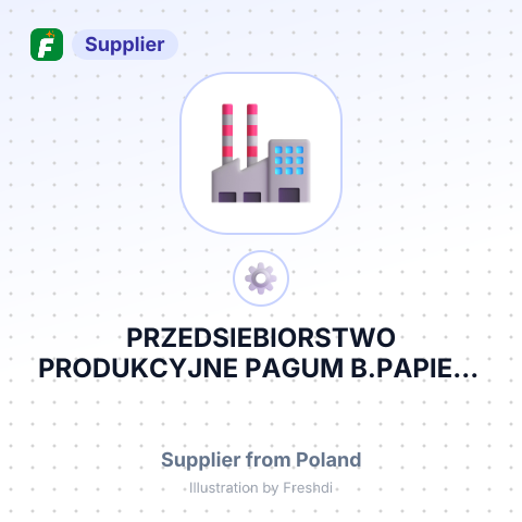 PRZEDSIEBIORSTWO PRODUKCYJNE PAGUM B.PAPIEZ I WSPOLNICY SPOLKA JAWNA – summary card, no photo uploaded yet