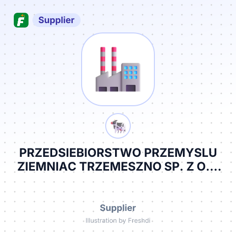 PRZEDSIEBIORSTWO PRZEMYSLU ZIEMNIAC TRZEMESZNO SP. Z O.O – summary card, no photo uploaded yet