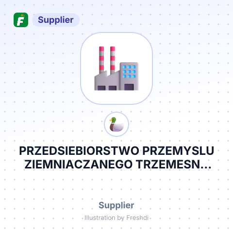 PRZEDSIEBIORSTWO PRZEMYSLU ZIEMNIACZANEGO TRZEMESNO SP.Z.O.O – summary card, no photo uploaded yet