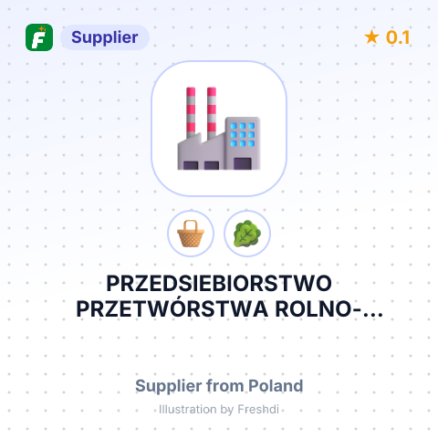 PRZEDSIEBIORSTWO PRZETWÓRSTWA ROLNO-SPOZYWCZEGO BASSO SP. Z O.O. (BASSO SP. Z O.O.) – summary card, no photo uploaded yet