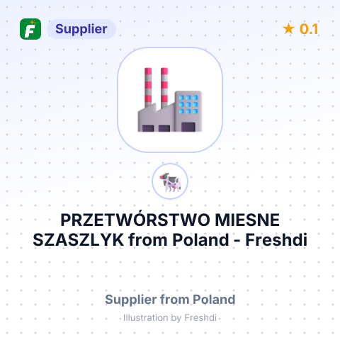 PRZETWÓRSTWO MIESNE SZASZLYK – summary card, no photo uploaded yet