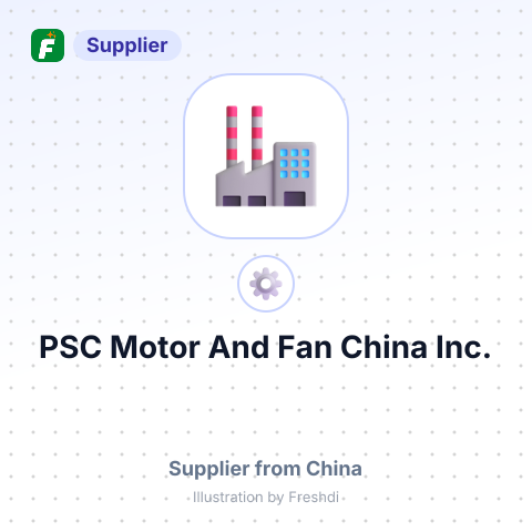 PSC Motor And Fan China Inc. – summary card, no photo uploaded yet