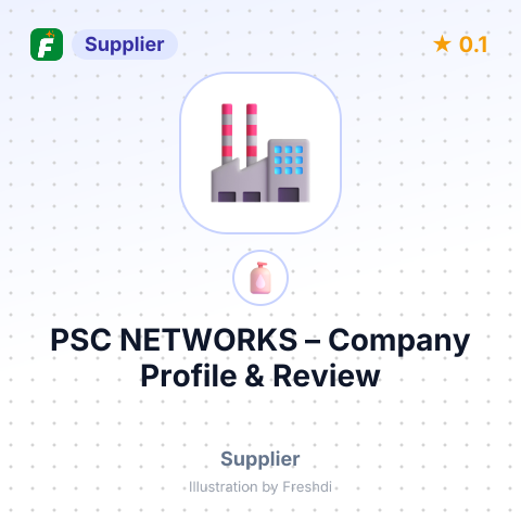PSC NETWORKS – summary card, no photo uploaded yet