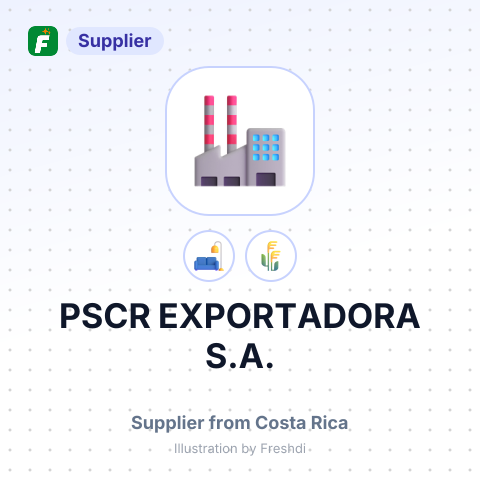 PSCR EXPORTADORA S.A. – summary card, no photo uploaded yet