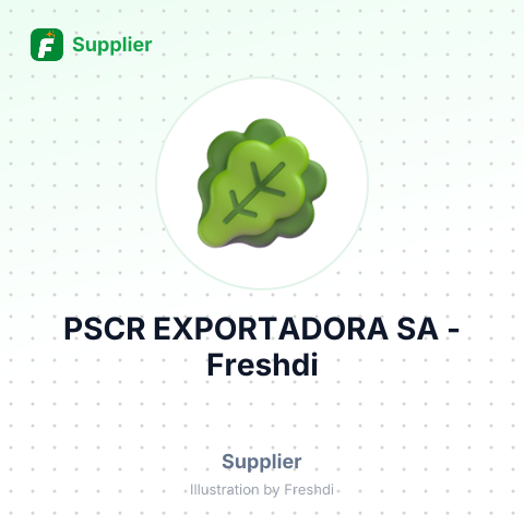 PSCR EXPORTADORA SA – summary card, no photo uploaded yet