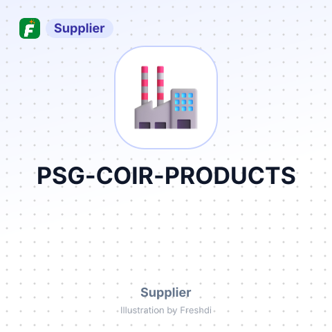 PSG COIR PRODUCTS – summary card, no photo uploaded yet