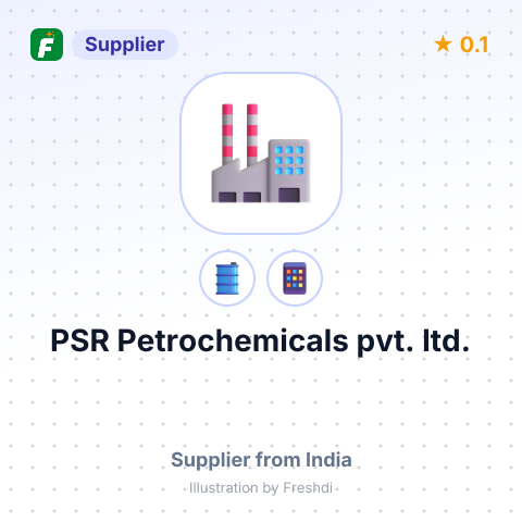 PSR Petrochemicals pvt. ltd. – summary card, no photo uploaded yet