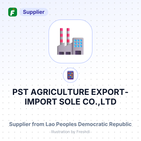 PST AGRICULTURE EXPORT-IMPORT SOLE CO.,LTD – summary card, no photo uploaded yet