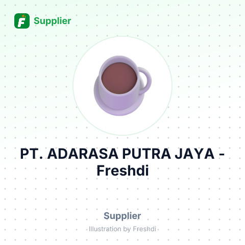 PT. ADARASA PUTRA JAYA – summary card, no photo uploaded yet