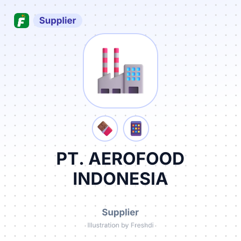 PT. AEROFOOD INDONESIA – summary card, no photo uploaded yet