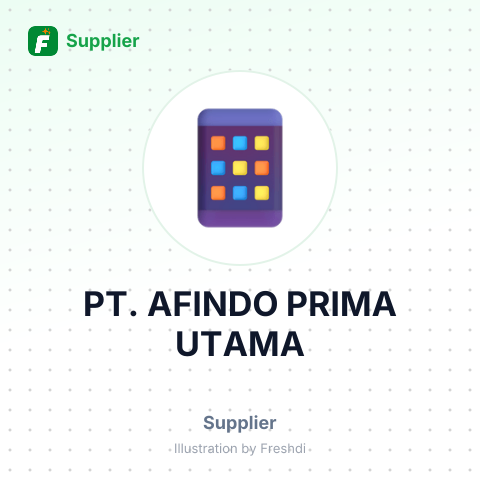 PT. AFINDO PRIMA UTAMA – summary card, no photo uploaded yet