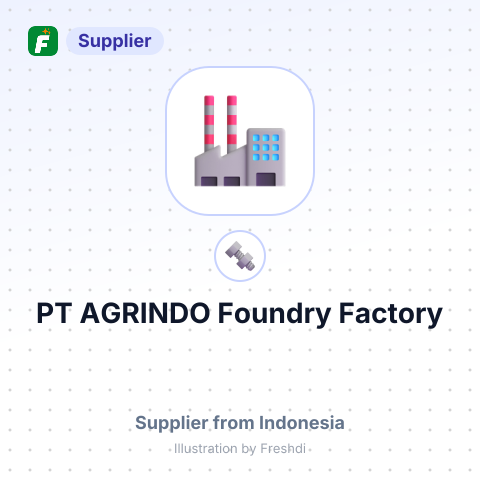 PT AGRINDO Foundry Factory – summary card, no photo uploaded yet
