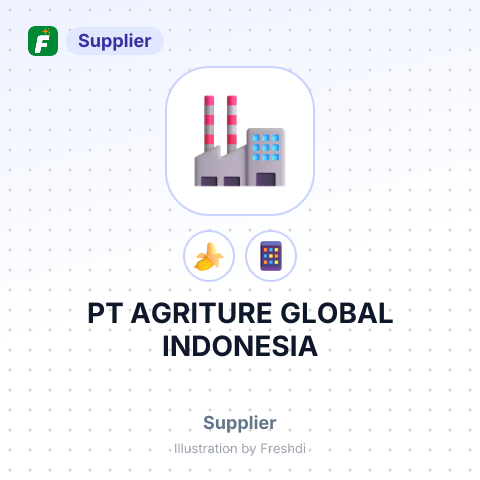 PT AGRITURE GLOBAL INDONESIA – summary card, no photo uploaded yet