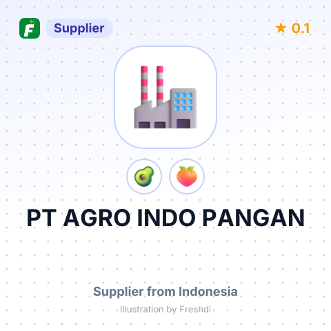PT AGRO INDO PANGAN – summary card, no photo uploaded yet