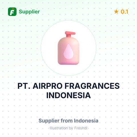 PT. AIRPRO FRAGRANCES INDONESIA – summary card, no photo uploaded yet