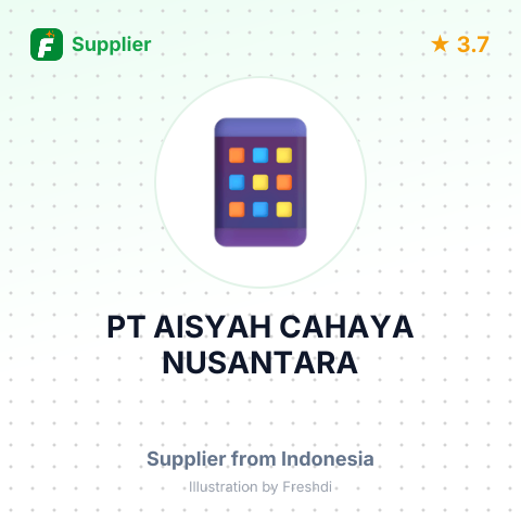 PT AISYAH CAHAYA NUSANTARA – summary card, no photo uploaded yet