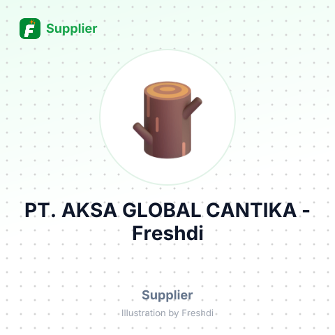 PT. AKSA GLOBAL CANTIKA – summary card, no photo uploaded yet