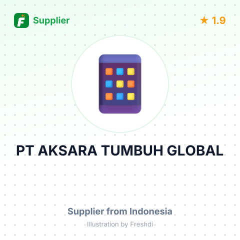 PT AKSARA TUMBUH GLOBAL – summary card, no photo uploaded yet