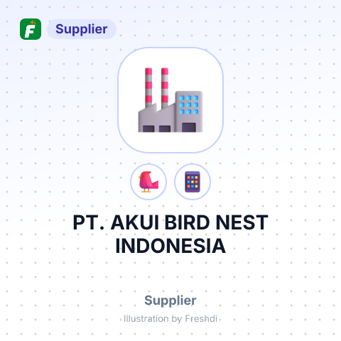 PT. AKUI BIRD NEST INDONESIA – summary card, no photo uploaded yet