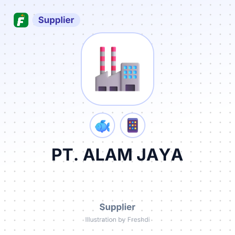 PT. ALAM JAYA – summary card, no photo uploaded yet