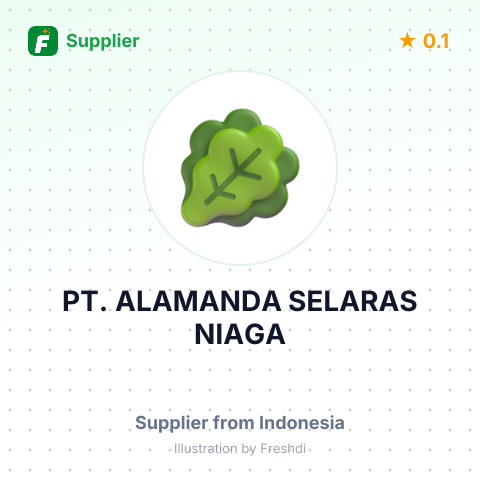 PT. ALAMANDA SELARAS NIAGA – summary card, no photo uploaded yet