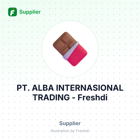 PT. ALBA INTERNASIONAL TRADING – summary card, no photo uploaded yet