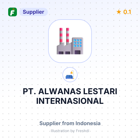 PT. ALWANAS LESTARI INTERNASIONAL – summary card, no photo uploaded yet