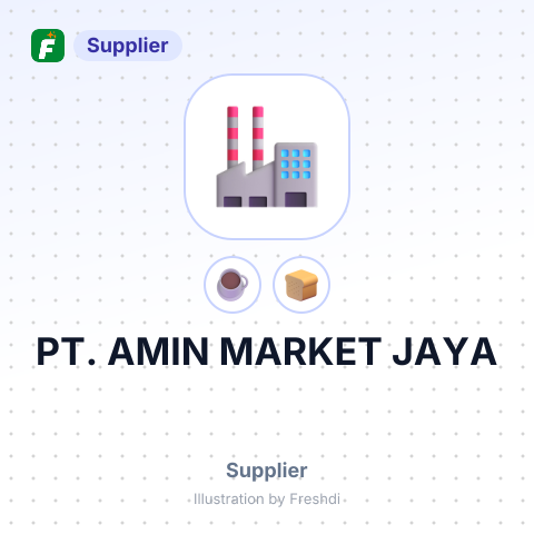 PT. AMIN MARKET JAYA – summary card, no photo uploaded yet