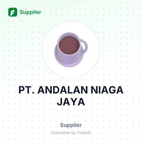 PT. ANDALAN NIAGA JAYA – summary card, no photo uploaded yet