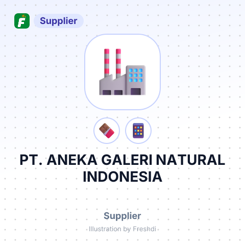 PT. ANEKA GALERI NATURAL INDONESIA – summary card, no photo uploaded yet