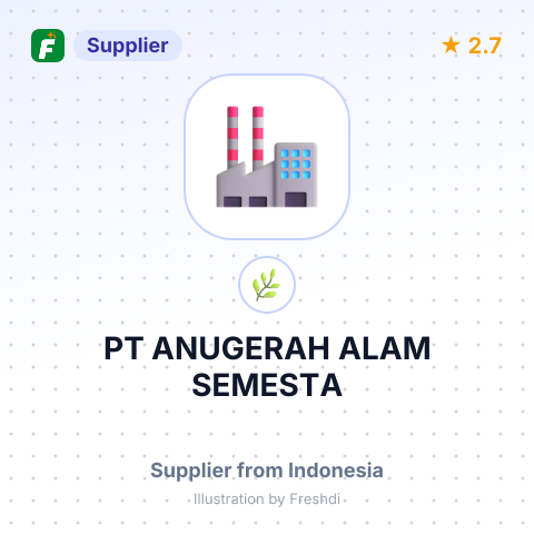 PT ANUGERAH ALAM SEMESTA – summary card, no photo uploaded yet
