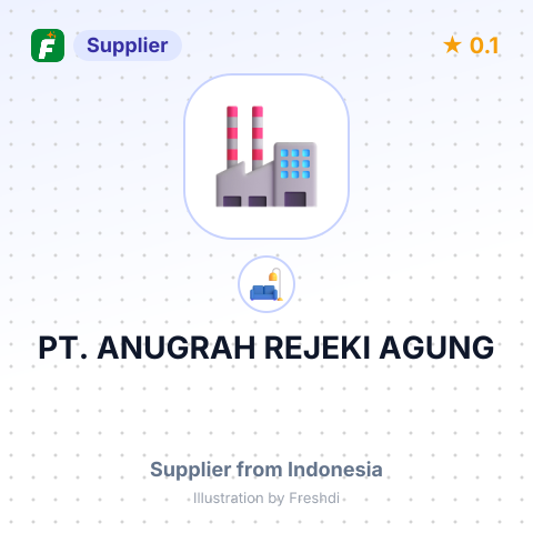 PT. ANUGRAH REJEKI AGUNG – summary card, no photo uploaded yet