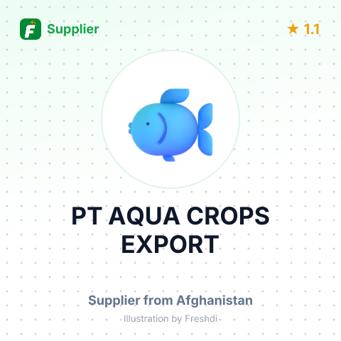 PT AQUA CROPS EXPORT – summary card, no photo uploaded yet
