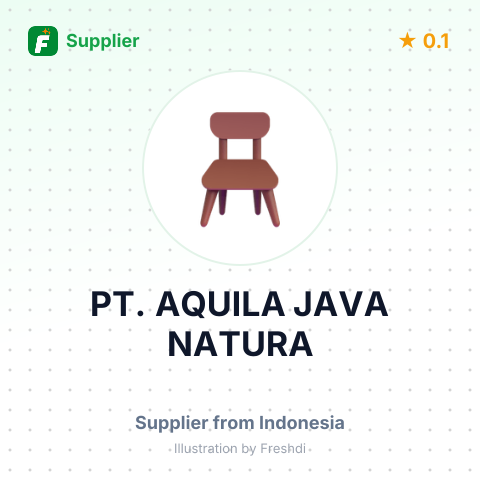 PT. AQUILA JAVA NATURA – summary card, no photo uploaded yet