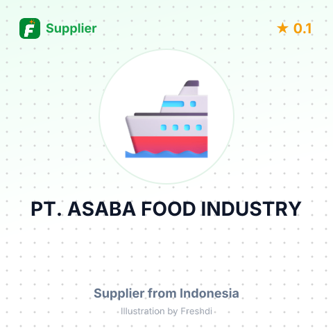 PT. ASABA FOOD INDUSTRY – summary card, no photo uploaded yet