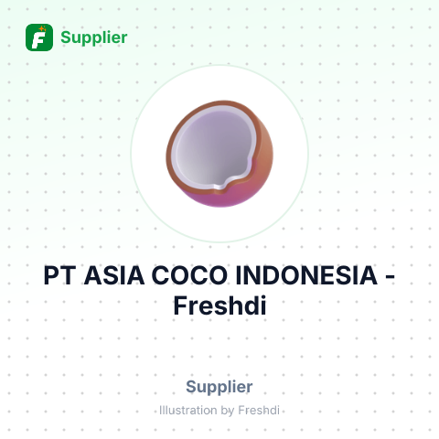 PT ASIA COCO INDONESIA – summary card, no photo uploaded yet
