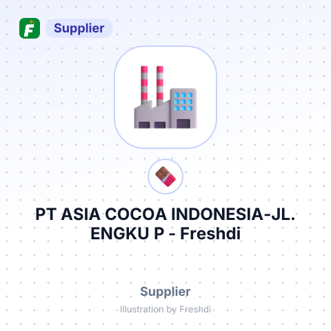 PT ASIA COCOA INDONESIA-JL. ENGKU P – summary card, no photo uploaded yet