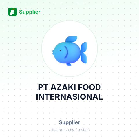 PT AZAKI FOOD INTERNASIONAL – summary card, no photo uploaded yet