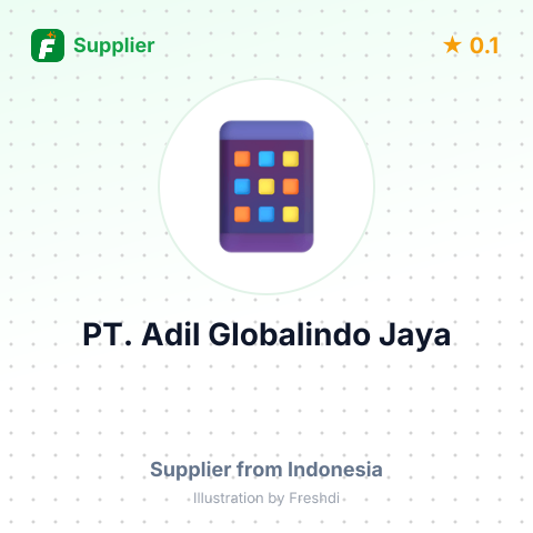 PT. Adil Globalindo Jaya  – summary card, no photo uploaded yet