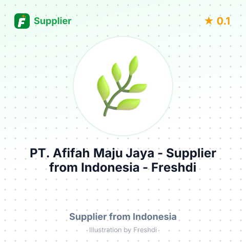PT. Afifah Maju Jaya  – summary card, no photo uploaded yet